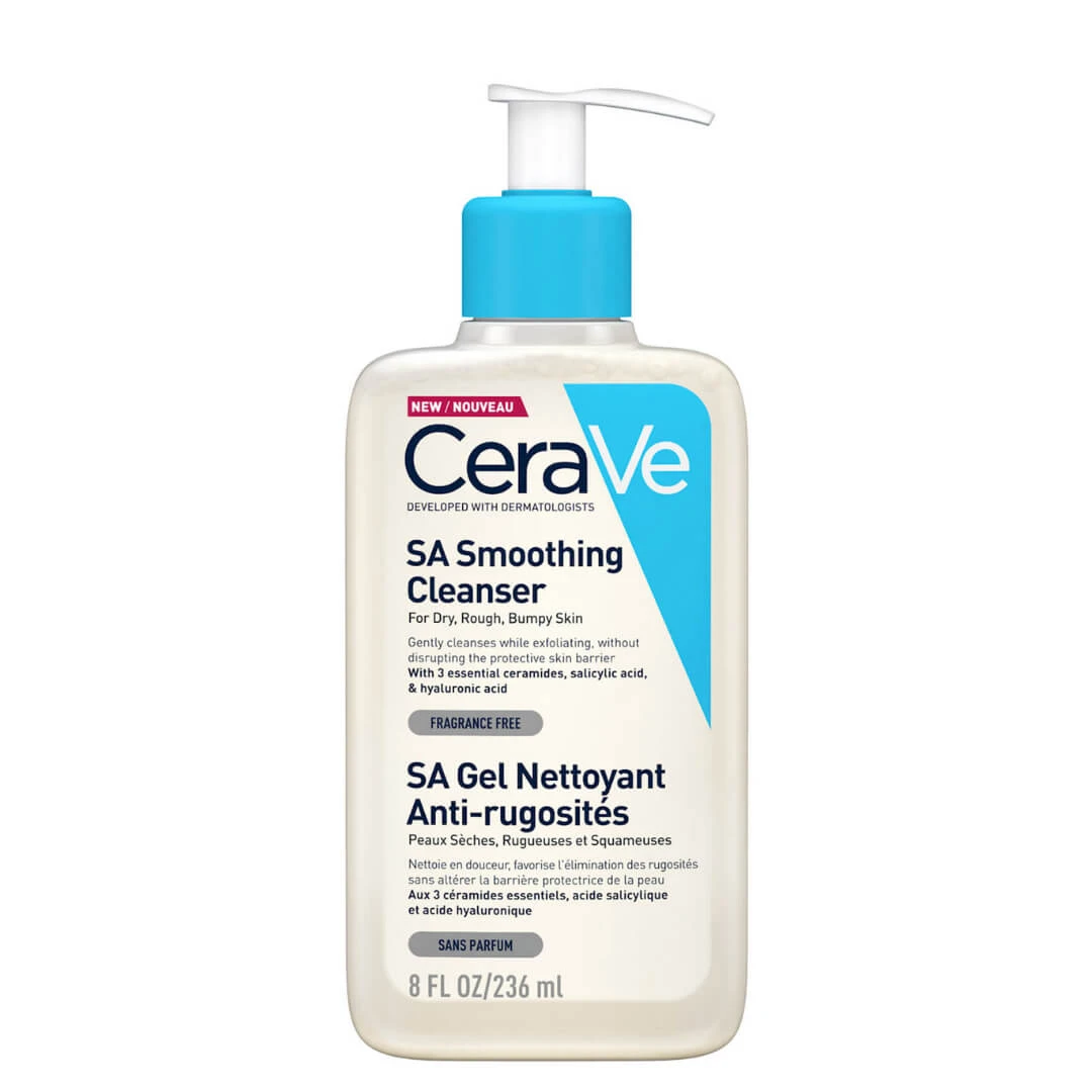 CeraVe Salicylic Acid Foaming Gel Cleanser for Smooth Skin SA Cleanser