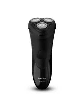 

PHILIPS S1110/04 dry shaver-FLEX headers 4 directions-closequit self-sharpening blades-with CABLE-TRIMMER D