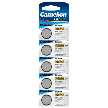 

Lithium cell button Camelion CR 2025 Blister 5 PCs.