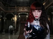 2 unids/par-lentillas de colores para disfraz de Halloween, lentes de contacto para ojos de Anime, colores para Cosplay, Rojo