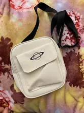 Bolso de lona pequeño para mujer, bandolera de estilo japonés para chica, bandolera de mensajero informal a la moda coreana, bolso para teléfono