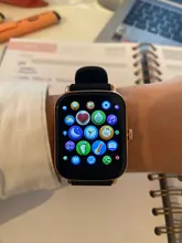SITLOS 2020 reloj inteligente P8 además de 1,69 pulgadas de la presión arterial Monitor de ritmo cardíaco IP67 impermeable 8 modos de Android iOS