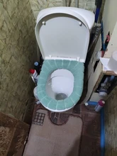 Bathroom Toilet Seat Closestool Washable Soft Warmer Mat Pad Cushion oilet seat bidet