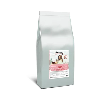 

Dry food Karmy delicious adult cats with salmon 10кг