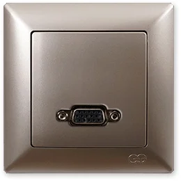 

PnpnElectrıc Gns Visage Ambiance Metallic Beige VGA Socket