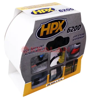 

HPX cw5005 reinforced tape, White, 50mm, 5 m.