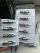 Caja de cartuchos de agujas de tatuaje, delineador redondo gris prémium de 0,30/0,35mm, 1/3/5/7/9/11/13/14/15RL, 20 Uds.