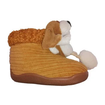 

Home slippers boot type with dog Chi @ boy