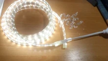 Flexible Light Power-Plug Smd 5050 Waterproof AC220V 60leds/M with 15M/20M
