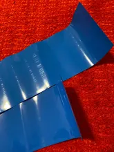 Tubo termorretráctil de iones de litio, funda de revestimiento de ion de litio de 85mm ~ 350mm, tubo retráctil de PVC, fundas de película de aislamiento