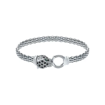 

Silver Bracelet with cubic zirconia sunlight sample 925
