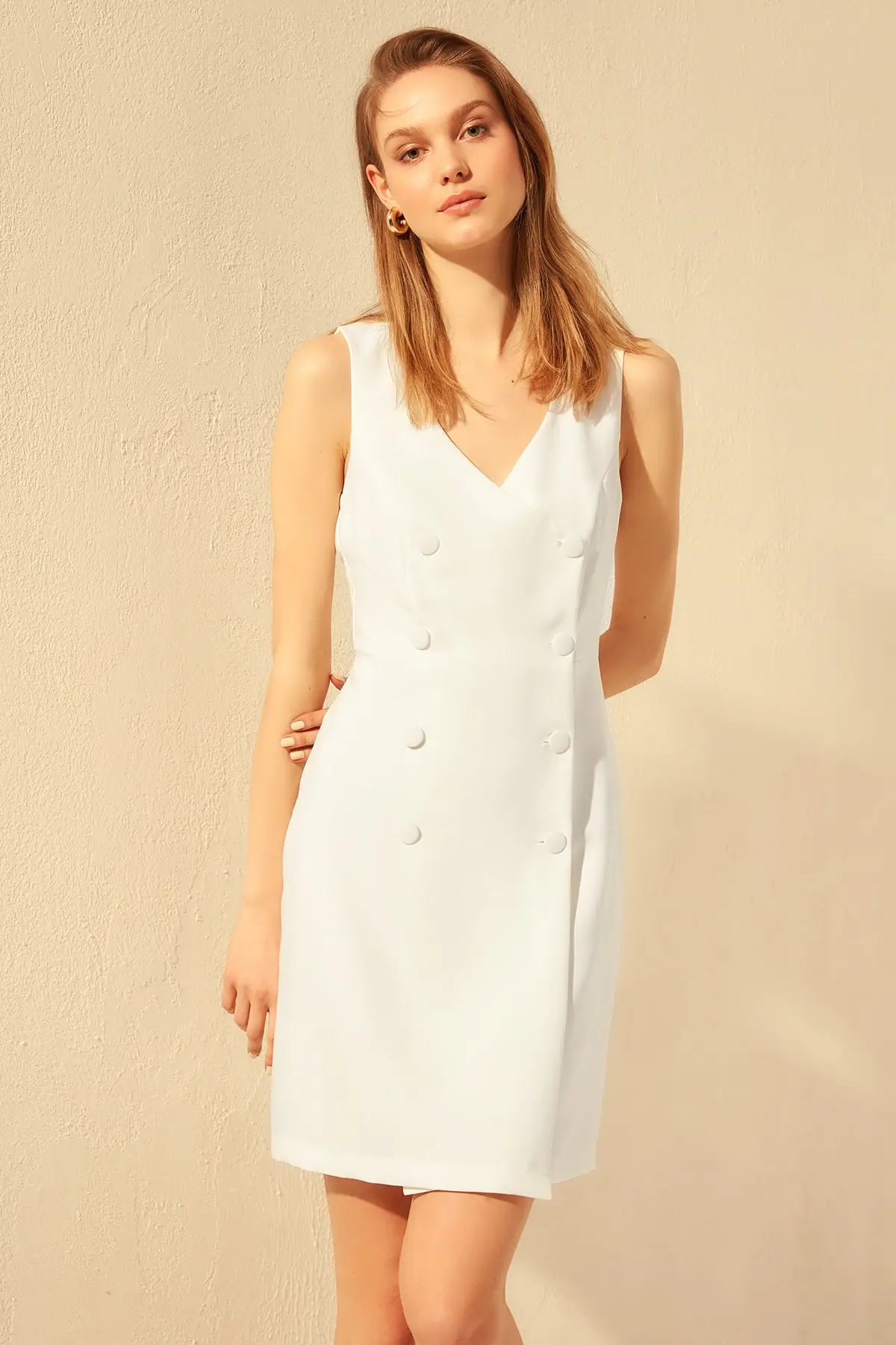 Trendyol Button Dress TWOSS20EL0265 | Женская одежда