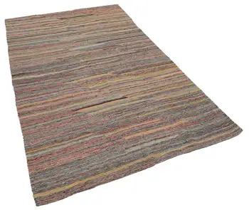 

148x245 Cm Multicolor Handmade Contemporary Rugs Rug-5x8 Ft