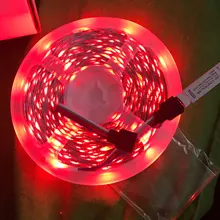5M-30M tira de LED de 5050 de 2835 IP20 RGB banda LED Luz de cinta a rayas DC 12V diodo RGB cinta IR adaptador de controlador