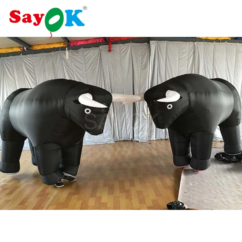 

Vivid design Inflatable Bull Costume Inflatable Spanish Bullfighting for Event Party