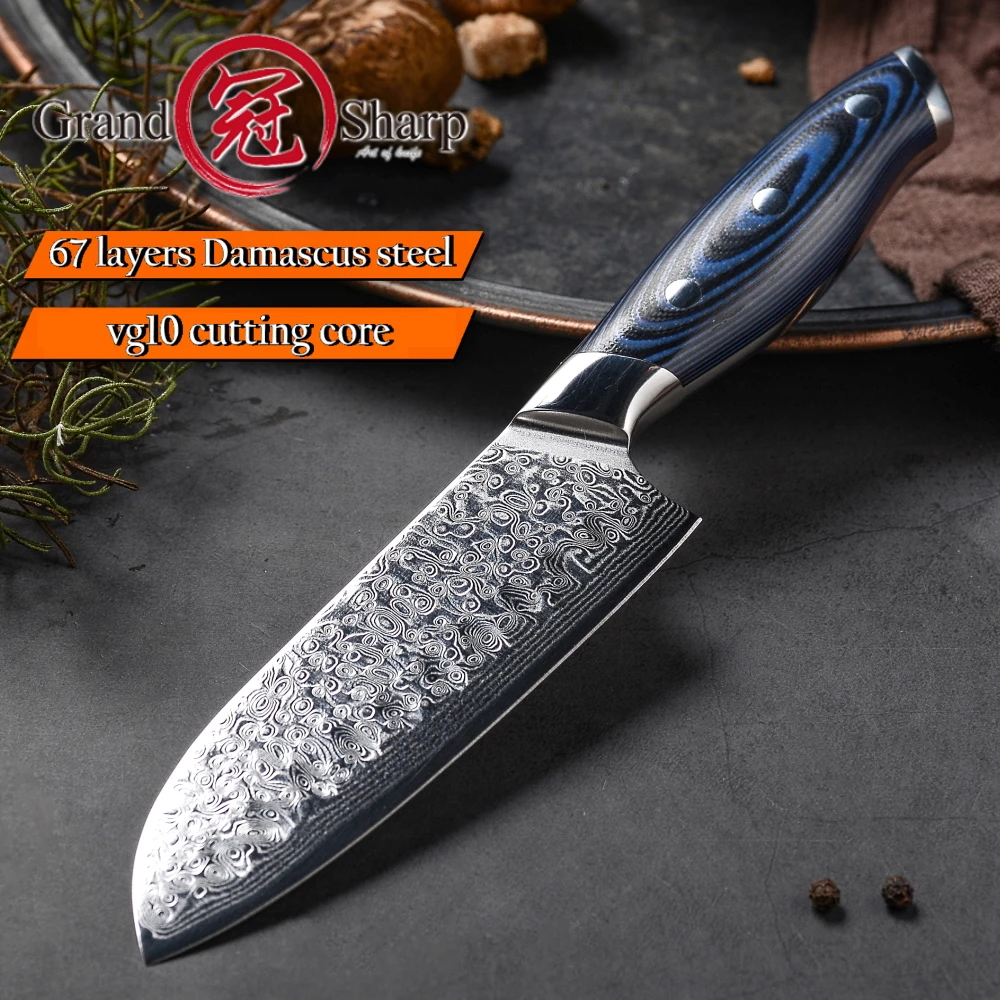 3 шт. кухонные ножи из дамасской стали|knife set|damascus knife setknife damascus set |