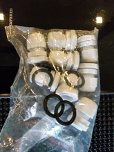 Cable Gland Plastic-Connector PG9 PG16 Nylon PG11 Waterproof PG7 IP68 for 3-6.5mm Pg9/Pg11/Pg13.5/Pg16