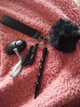 LLavero de piel falsa de 8cm para automóvil, llavero para automóvil con pompón, cadenas de color plateado, pompones, imitación de piel de zorro y conejo, 1 Uds.