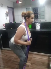Banda de resistencia al estiramiento para ejercicio, banda elástica de Fitness para entrenamiento, Pilates, gimnasio en casa, entrenamiento