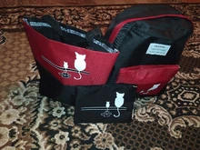 Panelled Shoulder-Bag Backpack Female Canvas Girl FUNMARDI Women for Patchwork Cat-Pattern