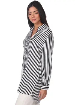 

Markapia Striped Women 'S Shirt