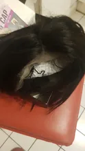 Zafiro corto Pixie pelucas de encaje corte Pixie Peluca de pelo Remy brasileño recto 150% de densidad máquina pelucas de cabello humano para las mujeres