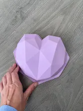 Cake-Mold Mini-Hammer Geometric Birthday Heart-Shaped Mousse/chocolate-Cakes-Mould Silicone