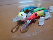 Fishing Lures Wobblers Quality-Hooks Big Minnow Hard-Crankabits 16cm LINGYUE Deep-Diving-8m