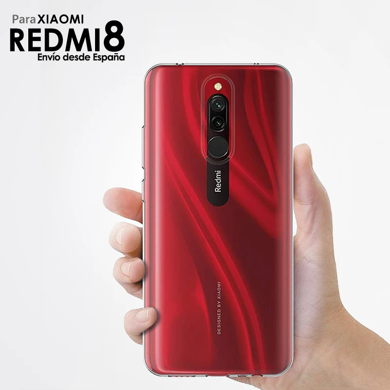 Гелевый Чехол из ТПУ силиконовый чехол для мобильного телефона Xiaomi Redmi 8 задняя
