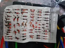 11 unids/set tubo de látex resistencia bandas elásticas para Fitness Yoga gimnasio Ejercicio de tirar de la cuerda casa soporte elástico entrenamiento de la fuerza muscular