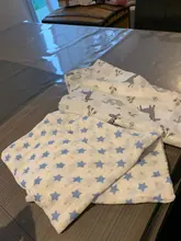 100% de muselina de algodón para recién nacidos, cobijas suaves de gasa para el baño, saco de dormir, funda para cochecito, 1 unidad