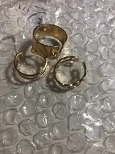 Anillo redondo geométrico minimalista para mujer, conjunto de anillos de dedo para mujer, sortija abierta circular clásica, joyería femenina, Color dorado, 2021