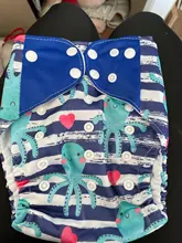 [Simfamily] 1PC reutilizable impermeable Digital impreso pañal de tela para bebé de bebé pañales para 0-3years 3-15kg bebé