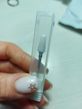 Fresa de cerámica para manicura, brocas de carburo de diamante, herramientas de pedicura