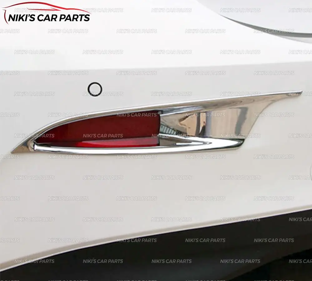 Чехлы для задних противотуманных фар чехол для Mazda 3- ABS пластик хром 2 шт. литье украшение Тюнинг Автомобиля