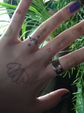 Anillos a juego de mariposa para parejas para mujeres y hombres, conjunto de boda, sortija de compromiso para amantes, anillos de Color dorado y plateado a juego