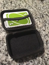 Estuche rígido de 7 colores para juegos de mesa, fundas de transporte con cremallera, caja de almacenamiento