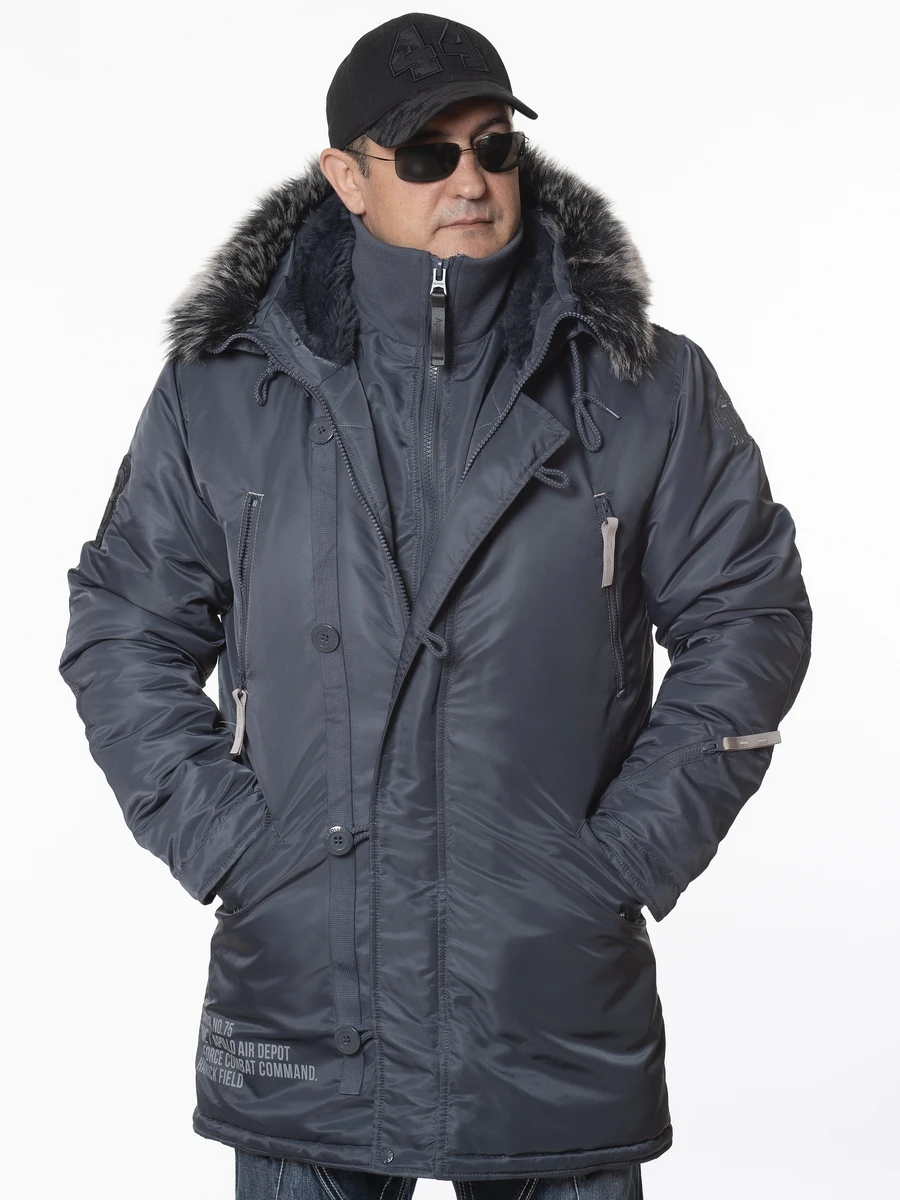 Аляска Apolloget Arctic мужская зимняя куртка с капюшоном из искусственного меха, с карманами и водонепроницаемым материалом|Парки| | АлиЭкспресс