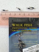 Lote de 30 unids/lote de anillos giratorios sólidos, Conector de pesca, ganchos de pesca para barco oceánico, Conector de enlace rápido