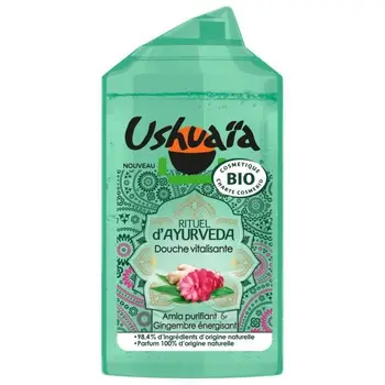 

Shower Gel ritual organic USHUAiA Ayurvedic Fragrance Amla & Ginger-250 ml