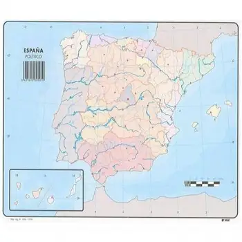 

MAP PACK MUTE COLOR 50 MAPS POLITICAL SPAIN