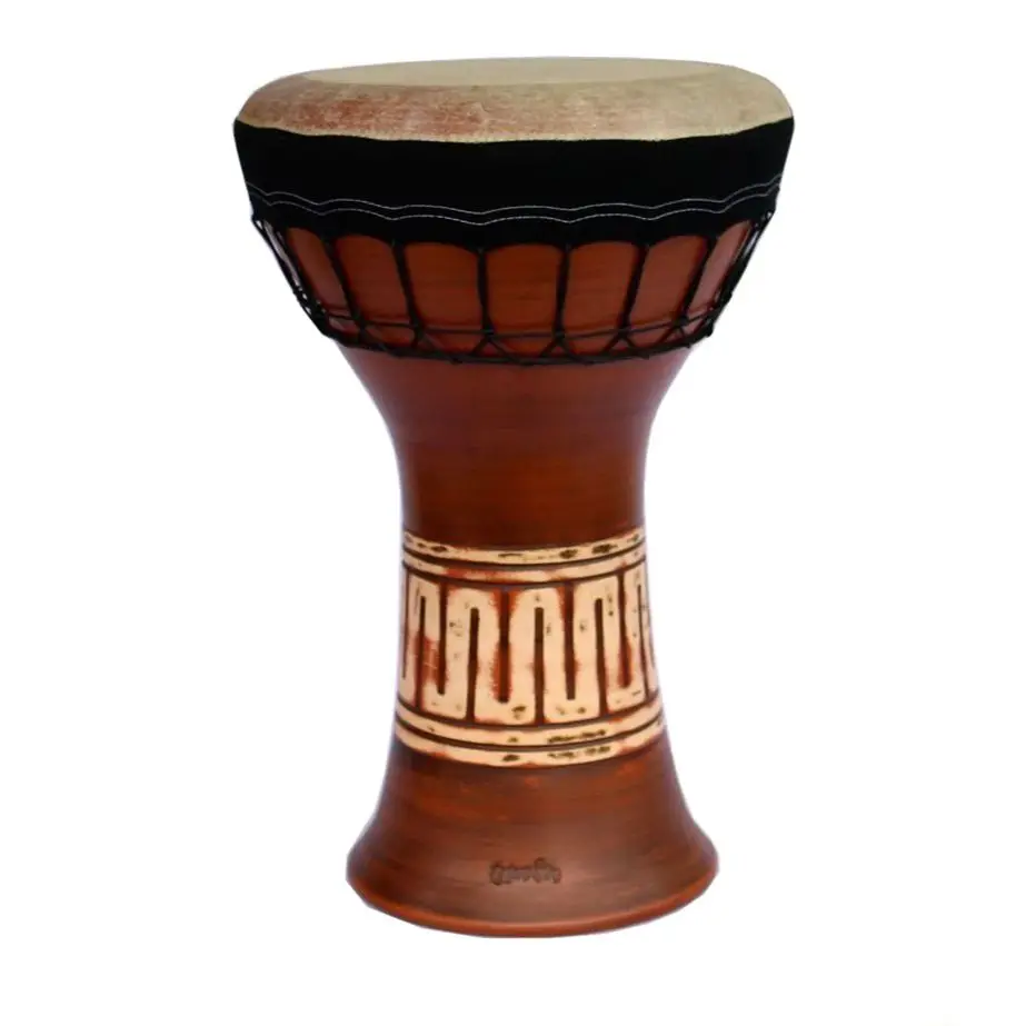 

PROFESSION​AL CLAY CERAMIC SOLO DARBUKA DRUM BY EMIN PERCUSSION EP-004-A