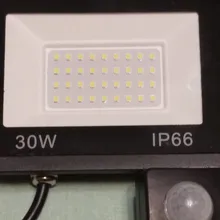 Flood-Light Led-Reflector Motion-Sensor Exterior Ip65 Waterproof 100W 220V 50W 30W 