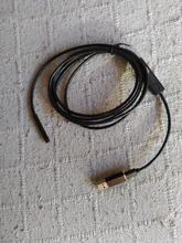 Cámara endoscópica flexible IP67, impermeable, cable flexible de 1 o 2 m, diámetro de 5.5 o 7 mm, boroscopio para inspección de instalaciones húmedas, para Android o PC portátil, 6 luces LED, ajustable
