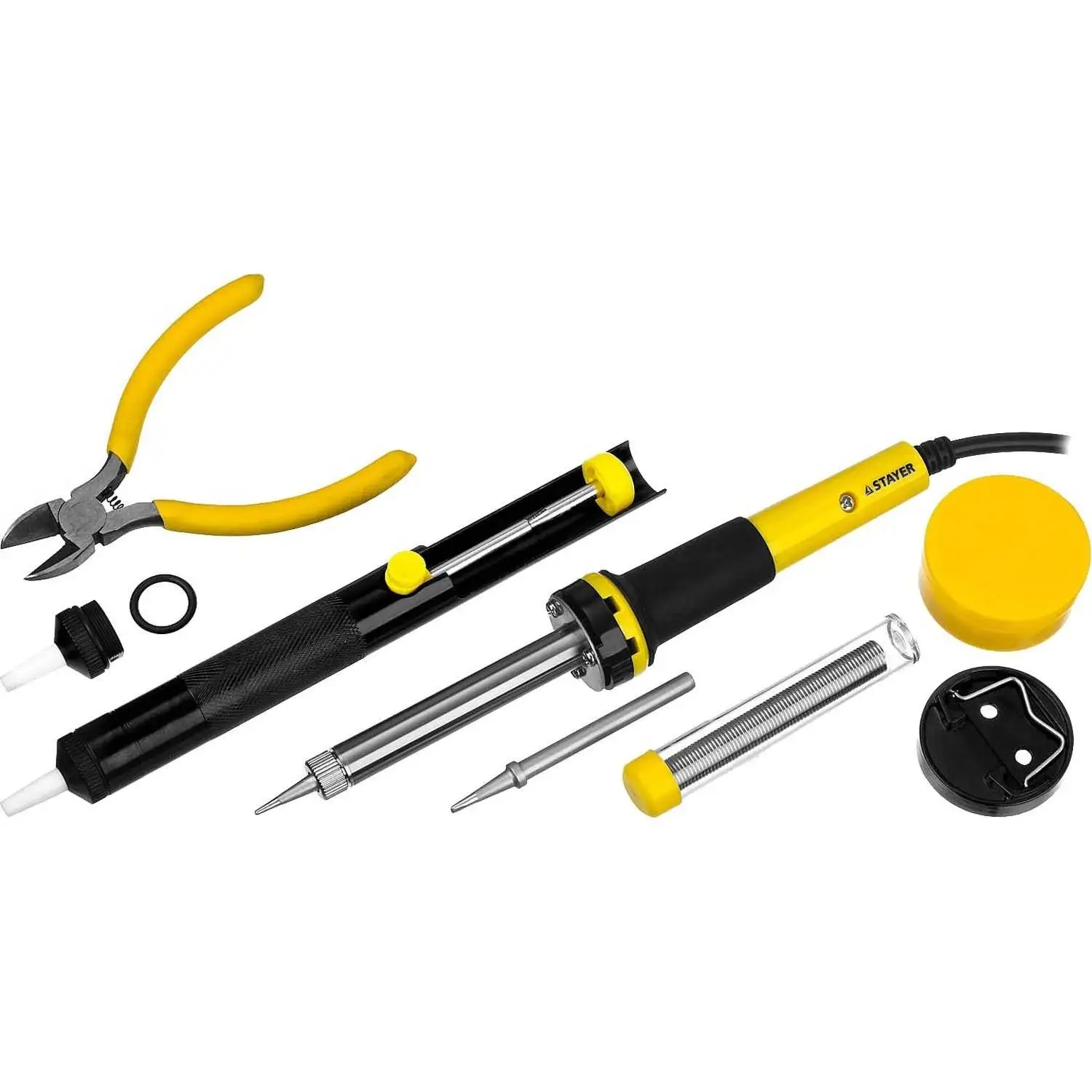 Паяльник STAYER 55314-60-H8 PROTerm PROFESSIONAL (60 Вт; сменное жало; время разогрева 4 минуты)