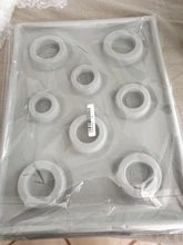 Tablero de cuentas flocadas de 13 estilos para pulsera, bandeja para collar, accesorios de cuentas, herramientas de medición, manualidades para fabricación de joyas DIY