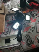 Solar-Light Remote-Control Solar-Garden-Lamps 3-Lamp-Head Outdoor Waterproof 60 Led 