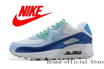 

Original Nike Air Max 90 Essential Women's Running Shoes Sport Outdoor Sneakers Nike Shoes comfortable pink non-slip Airmax 90