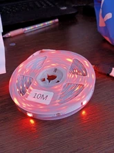 Tape Ribbon Led-Lights Light-2-30m Christmas Rgb Smd5050 Bluetooth Waterproof Flexible