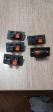 Connector Terminal Jack-Spring Audio-Speaker 2-Positions Hot Push Load 5pcs